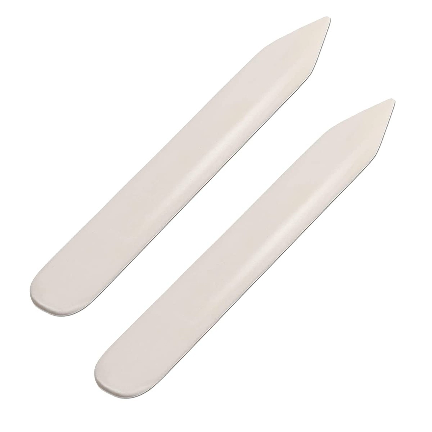WUTA Bone Folder Genuine 2Pcs Cattle Bone Paper Creaser Scrapbooking Tool for...