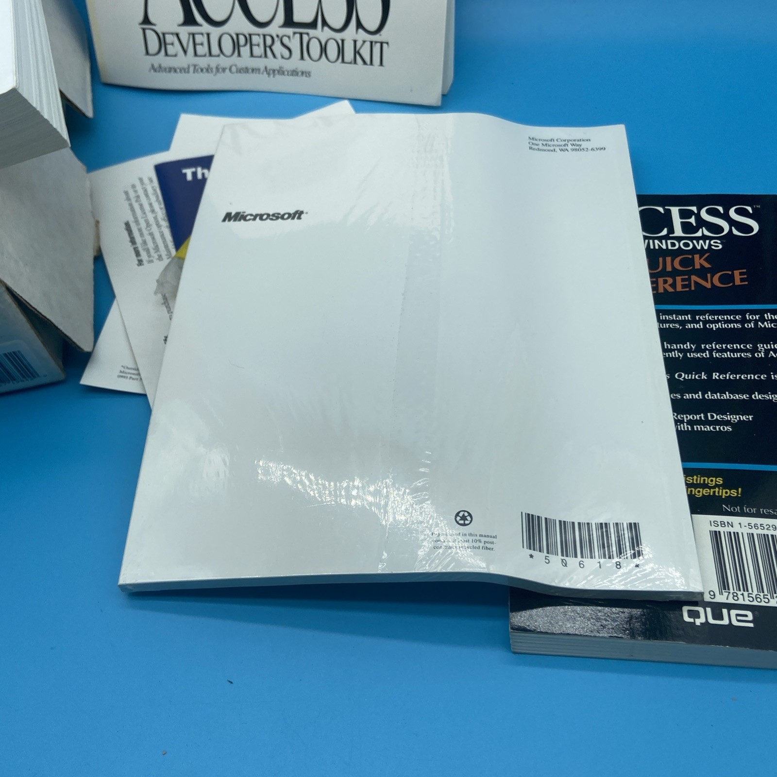 MS Access 2.0 Developer's Toolkit Win 3.1 - Manuals & SEALED Floppy Disks