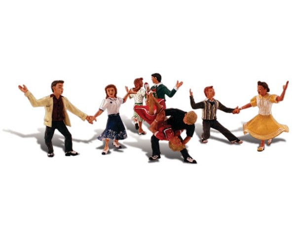 Woodland Scenics HO Scale 1950 Swingin' Sensation New
