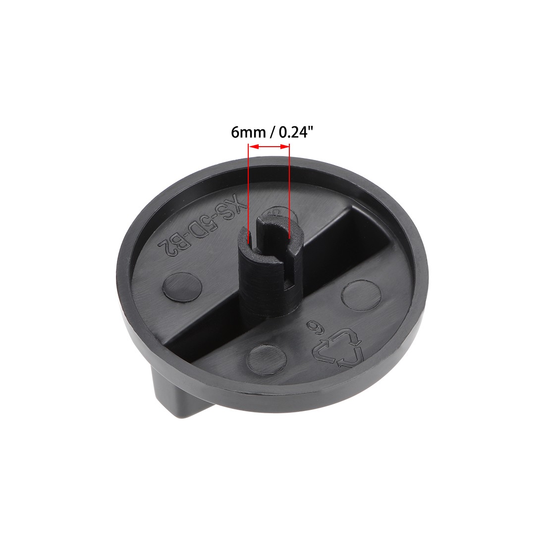 5 x Timer Knobs Range Replacement Knobs Time Control Knob Cross Shaft