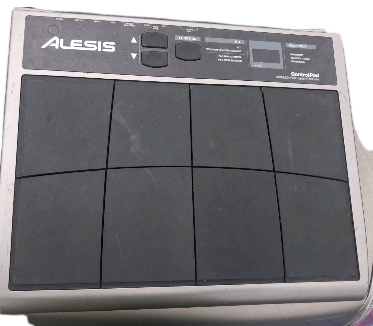 ALESIS ControlPad USB/MIDI Percussion Controller Pad for MIDI & DAW plugins