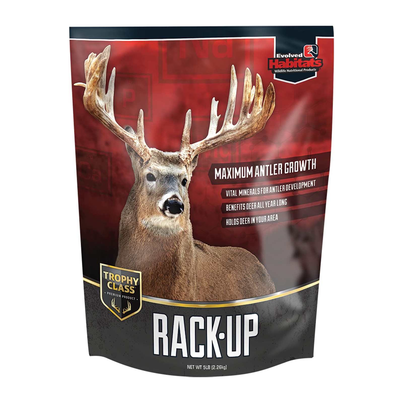 RackUp Trophy Class 6 lbs Powder Mineral Deer Attractant  YearRound LongLasti...