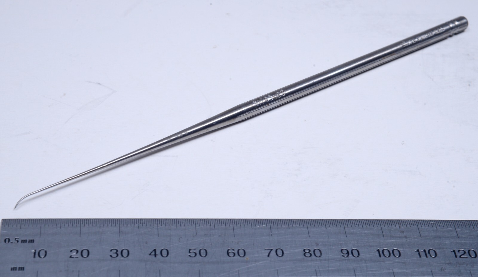 Storz #N1705-2D House Needle Dulled 6½" Curved Stainless Steel Surgical