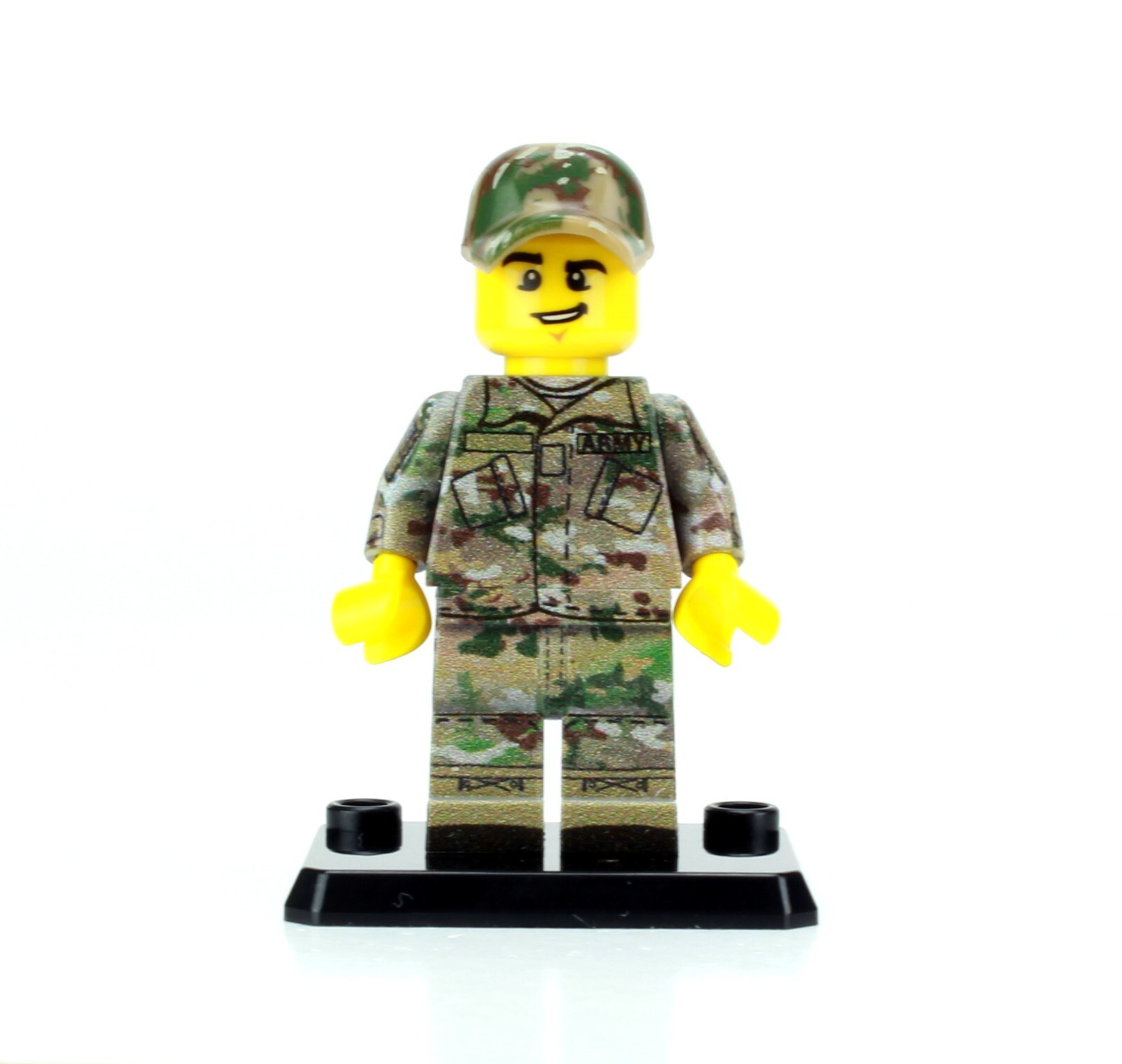 Battle Brick Custom Army Soldier Duty Uniform OCP made with real LEGO® minifig