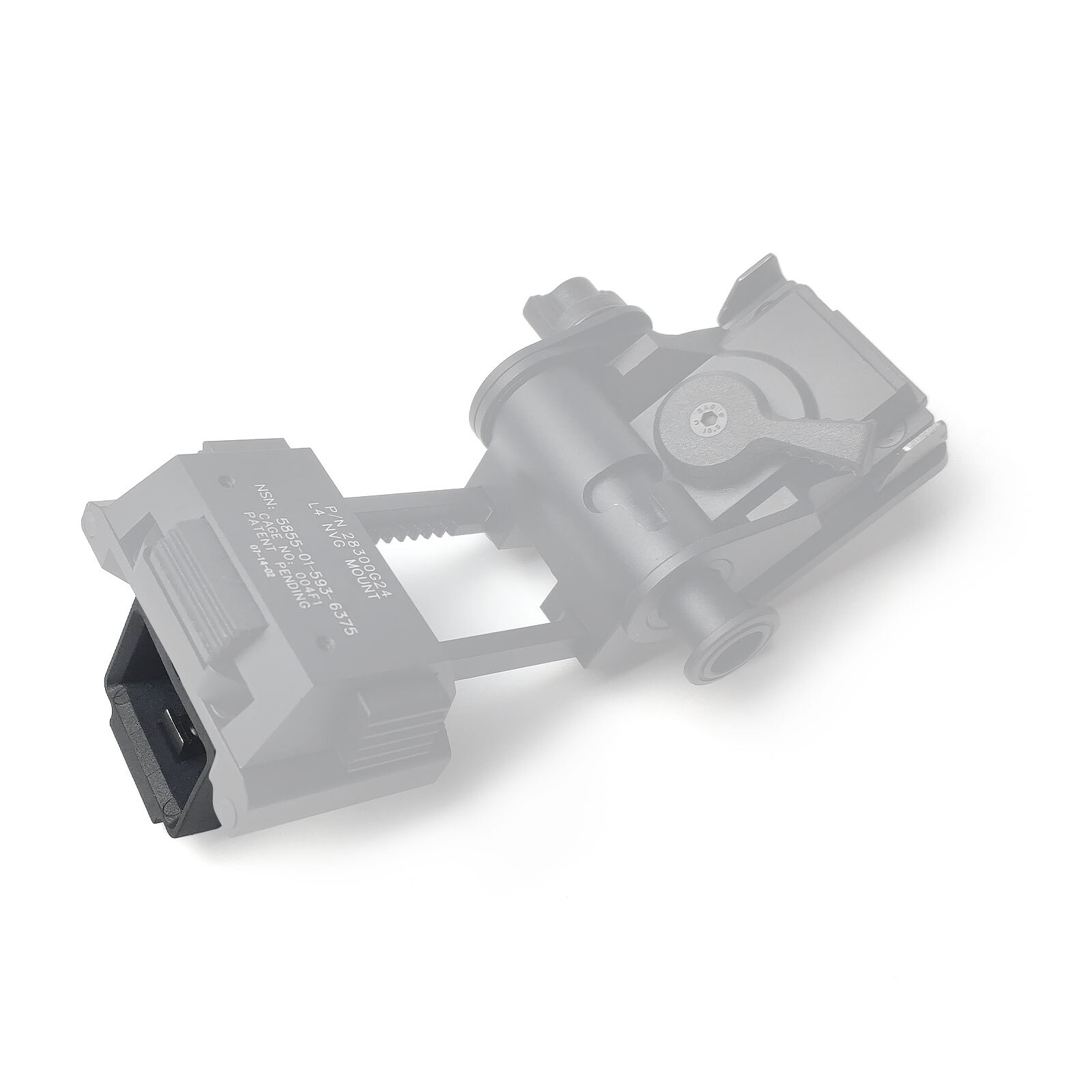 Dovetail Mount NVG Interface Shoe Adapter Fits NVG/G24 Convert Interface Mount