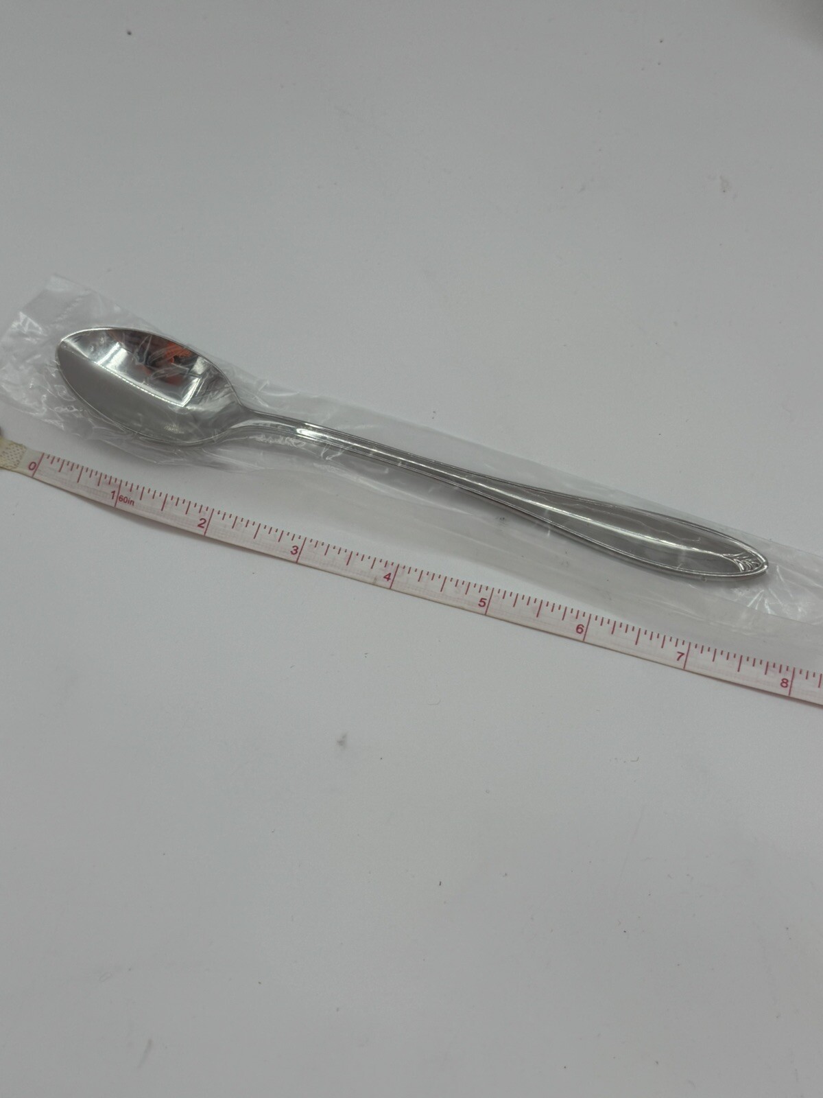 6 Lenox Covington Ice Tea Spoon Set 18/10 Stainless Flatware NEW