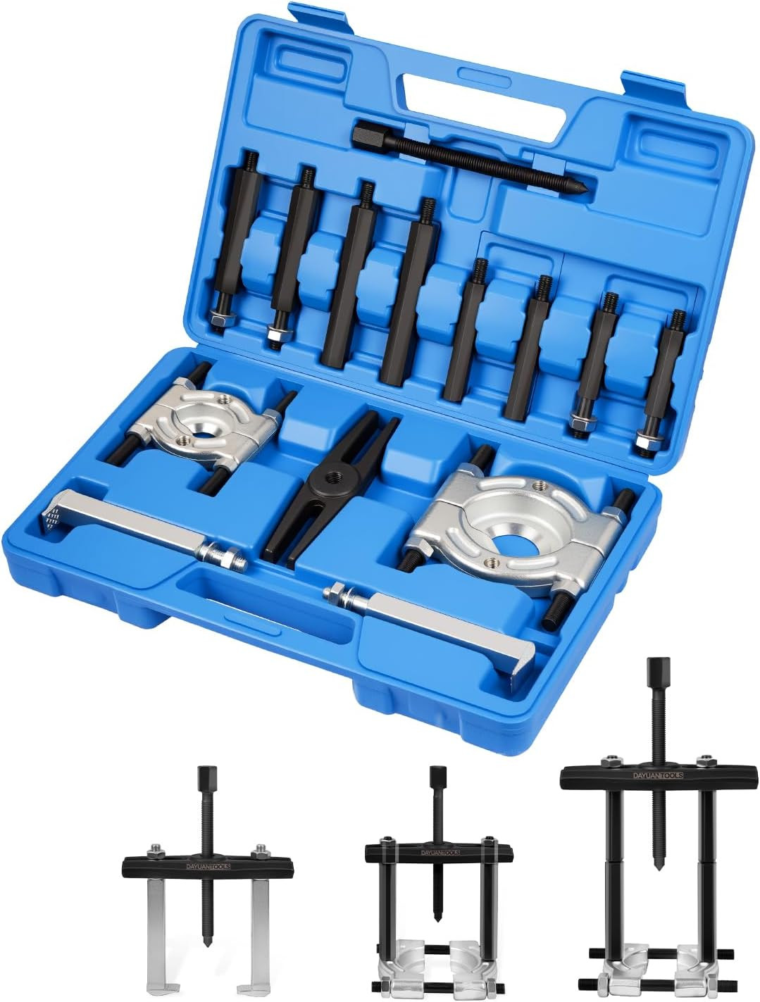 52 in 1 Custom Bushing Driver Set - Bundle with - Bearing Separator Puller Set