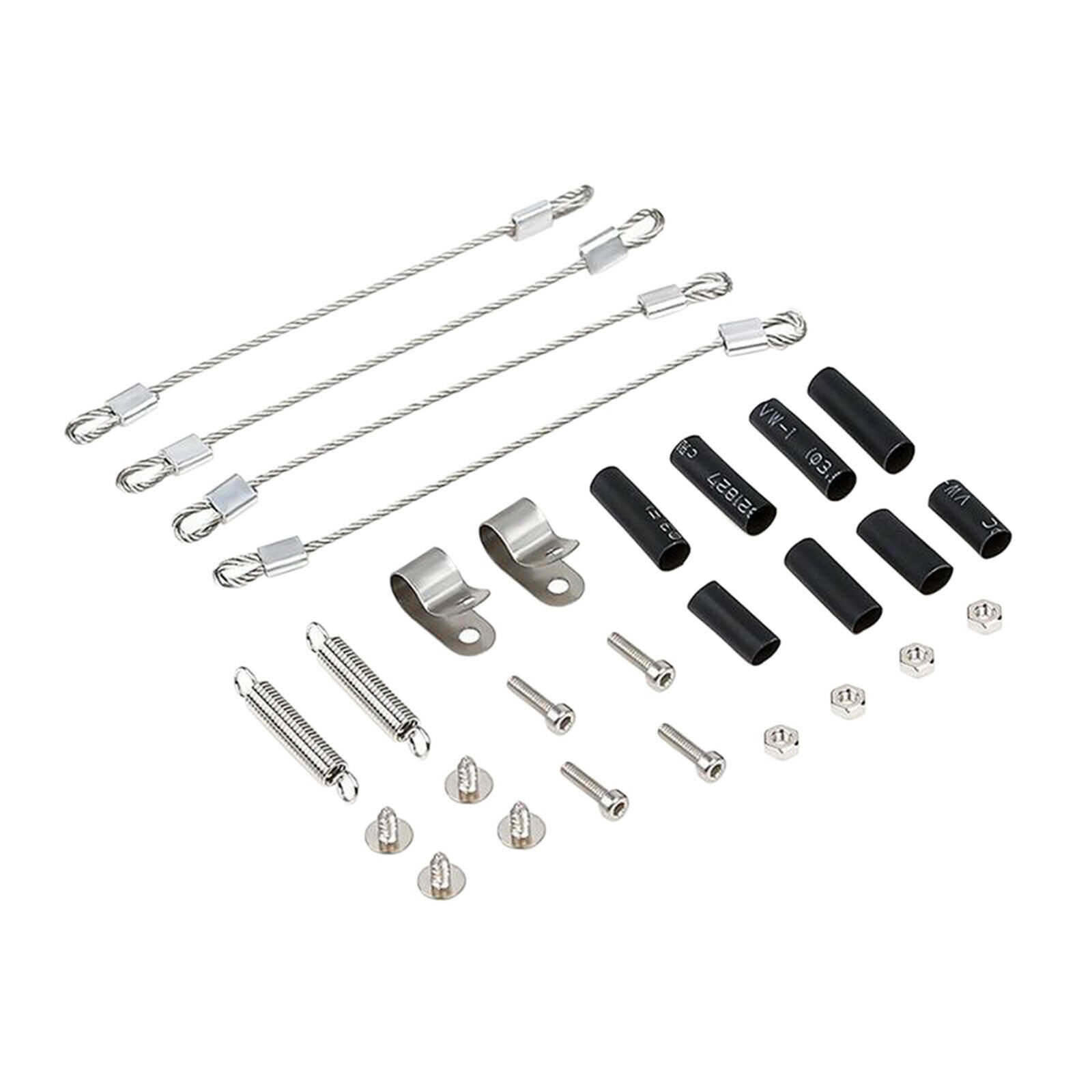 1/10 RC Crawler Car Steel Rope Set for Traxxas TRX-4 TRX4 Axial SCX10 D90 D110