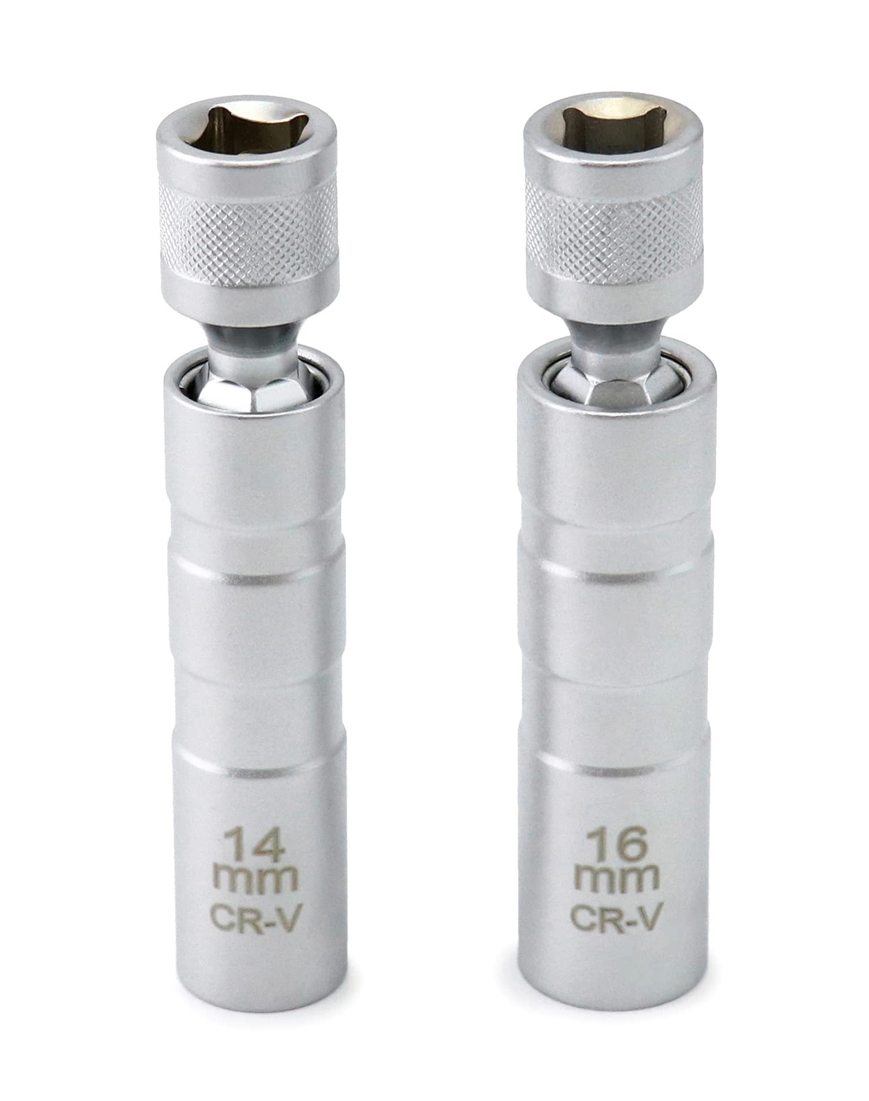 Dado magnético giratorio para bujías de 14 mm y 16 mm, accionamiento de 3/8"