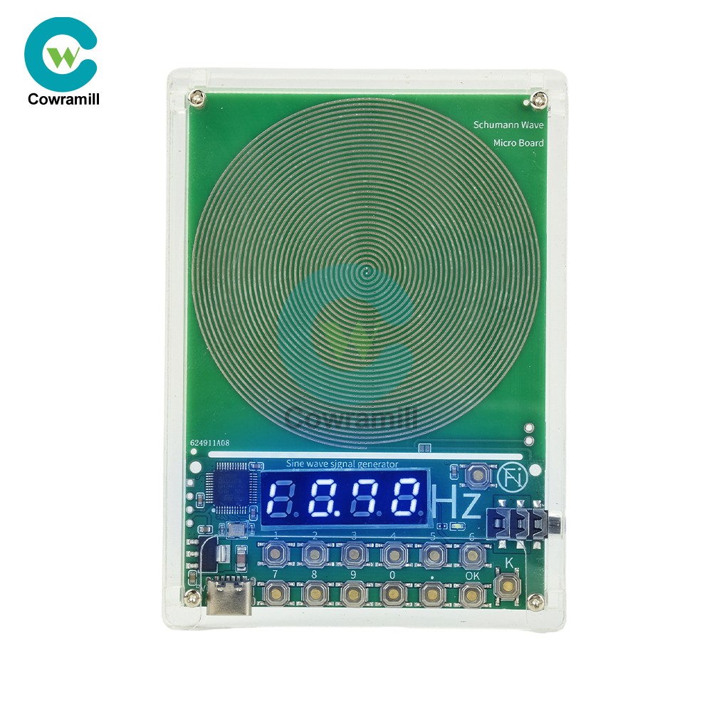 DC 5V 0.01Hz~100000Hz Adjustable Frequency Schumann Wave Sine Wave  Generator