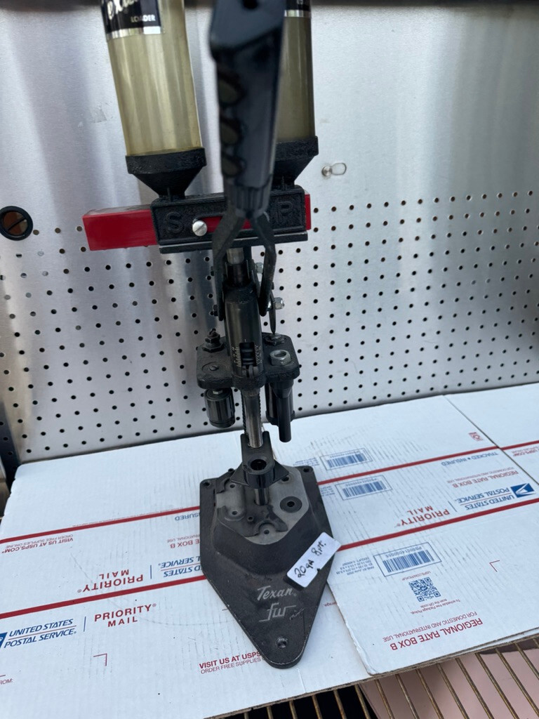 Vintage TEXAN FW 20 Gauge Shotshell Reloading Press Reloader