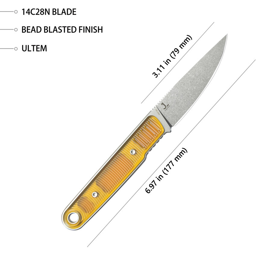 New Kubey JL Fixed Blade Ultem KU356C