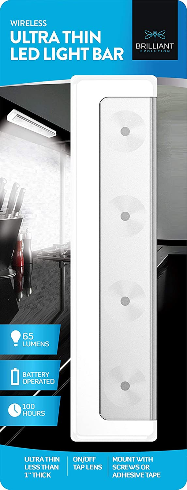 Wireless LED Stick on Light, under Cabinet Lights Battery Operated, under the Co