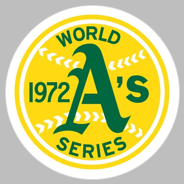 GOLF/1972 Oakland A's World Series Champs Ball Marker/with Magnet Hat Clip New!!