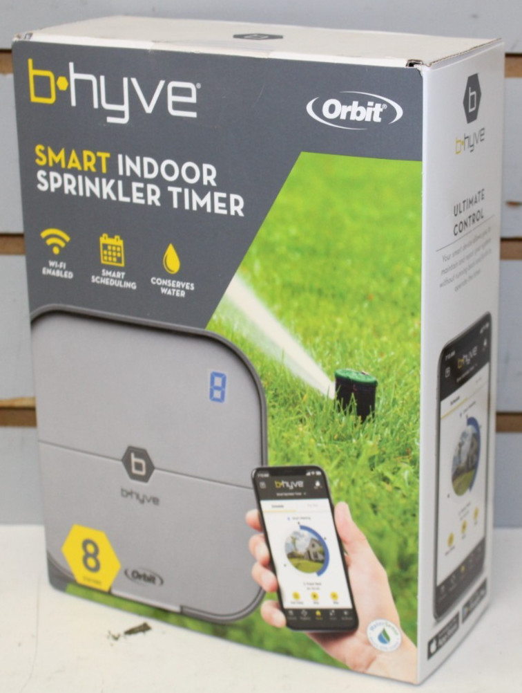 Orbit b Hyve 8 Station Smart Wi-Fi Indoor Smart Sprinkler Timer 57925