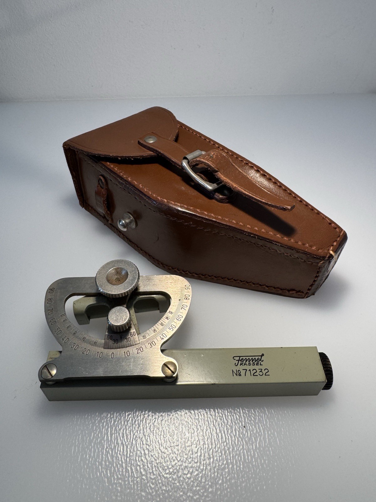 VINTAGE FENNEL KASSEL ABNEY LEVEL , Made in Western Germany with a SUPERB CASE