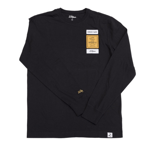 Zildjian Long Sleeve Black Tee (Medium)