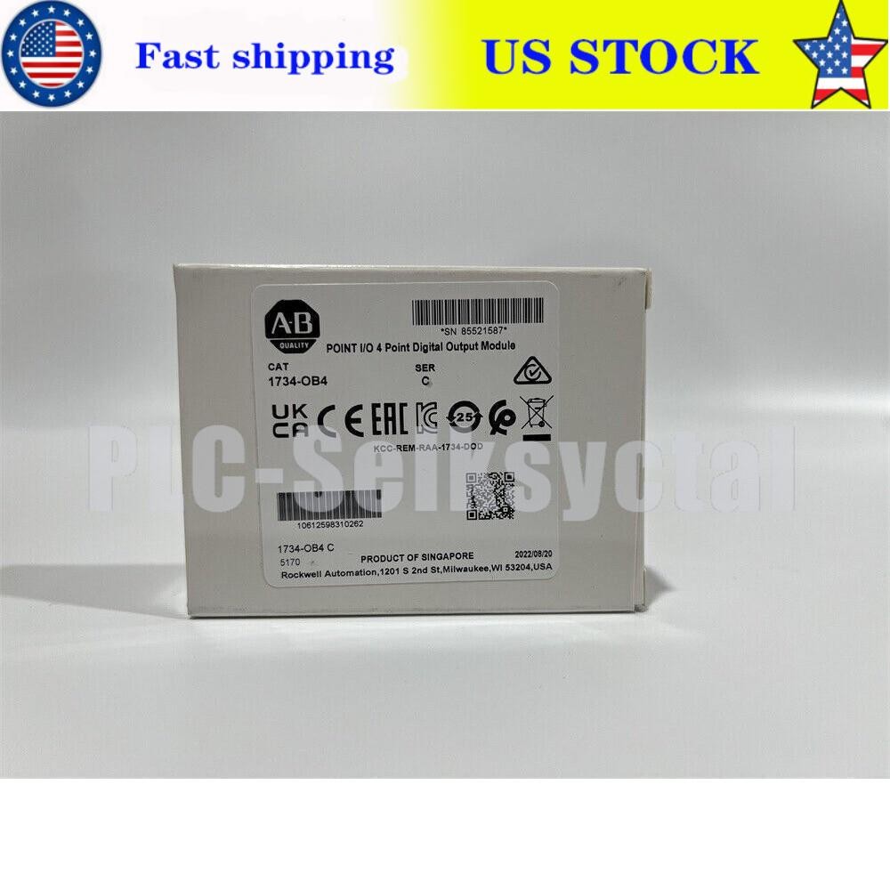 AB 1734-OB4 POINT I/O 4Point Digital Output Module 1734OB4 NIB US Free Tax