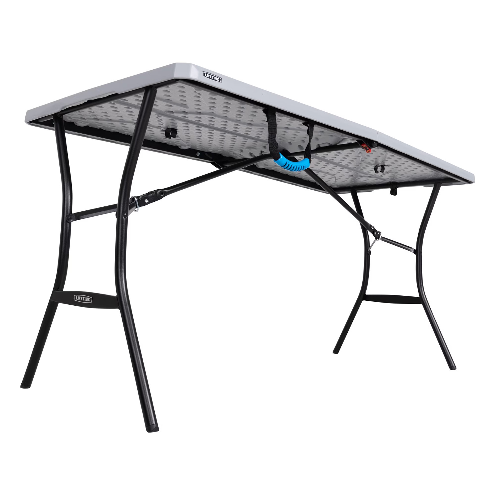 Lifetime 5 Foot Rectangle Fold-in-Half Table, Indoor/Outdoor Essential, New!