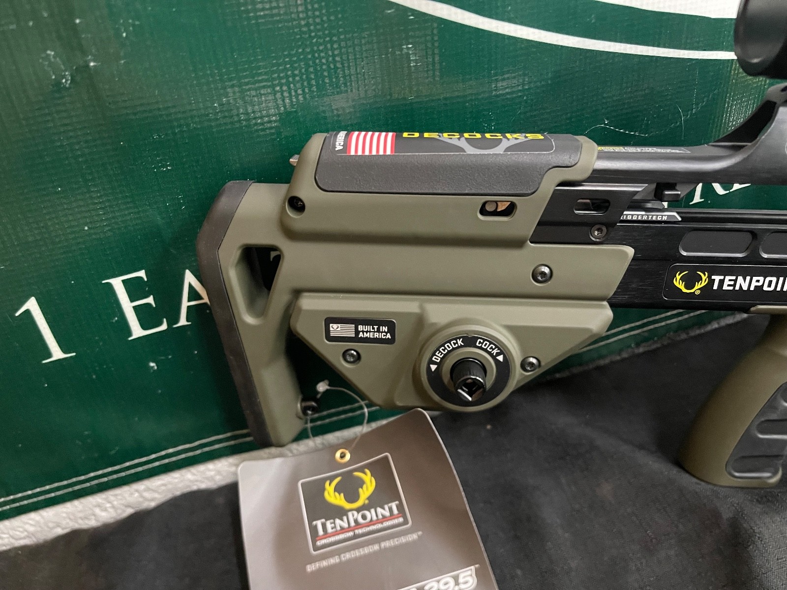 TenPoint TX Ultra 29.5 Rail-Less ACUSLIDE Maxx Moss Green Authorized Dealer NEW