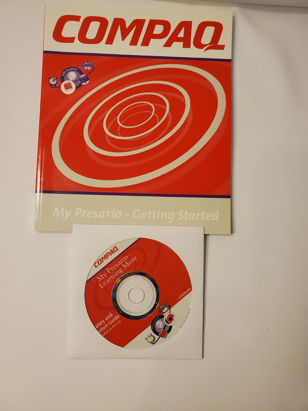 Compaq My Presario Learning More 2000 CD + Getting Started Book New & Sealed