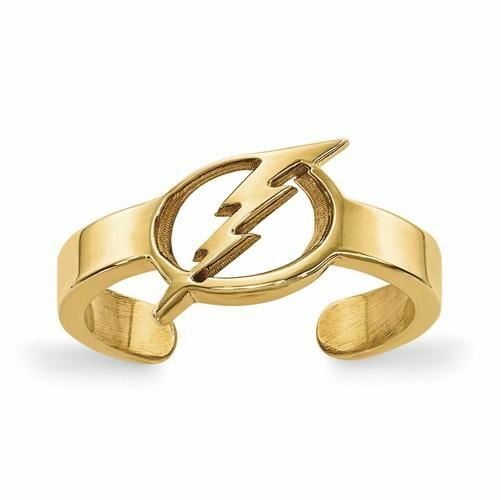 SS w/GP NHL Tampa Bay Lightning Toe Ring