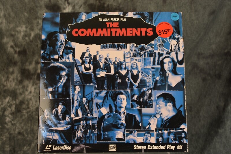 Laserdisc THE COMMITMENTS Jimmy Rabbitte Steven Clifford W/ FREE SHIPPING