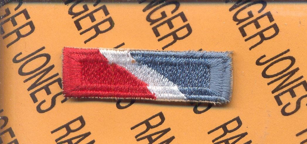 11th Special Forces Group Airborne SFGA Candy Cane Striker Bar beret flash patch
