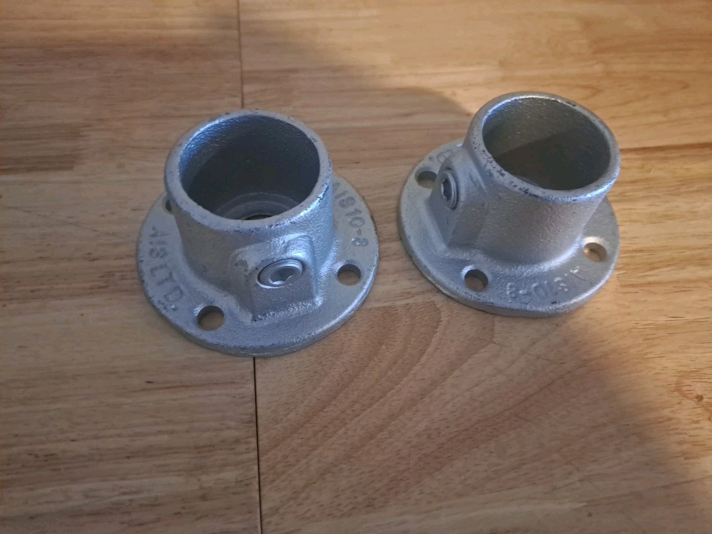 Alvin Industrial Sales Standard Flange AIS 10 AIS10-8, 1.9" Pipe OD, 2 Pcs