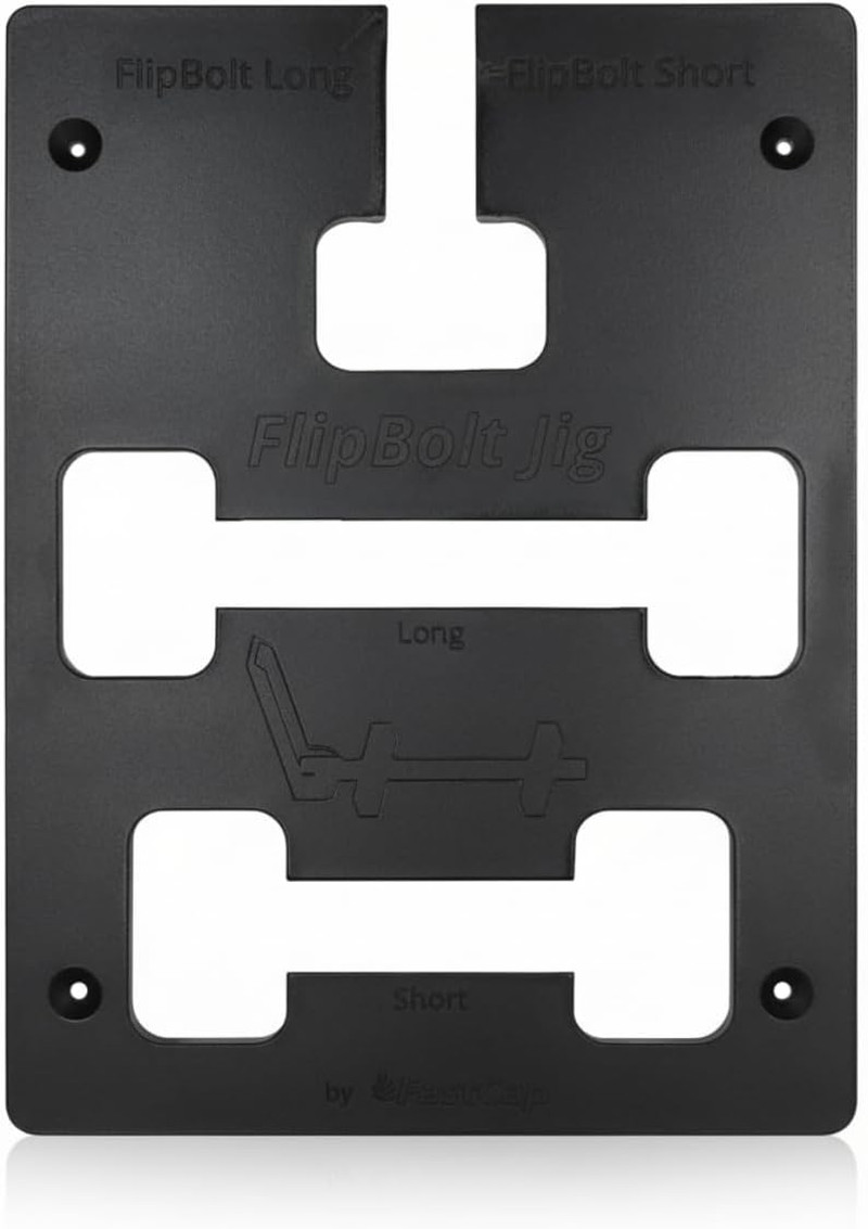 - Flipbolt Jig for Fastening Stiles, Countertops, and Invisible Connecto