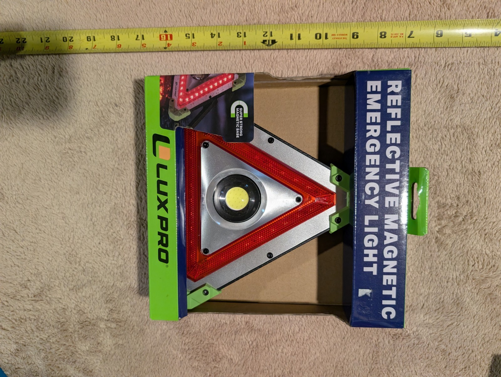 LuxPro Reflective Magnetic Emergency Light LP309 Lux Pro Flashlight Flex Power
