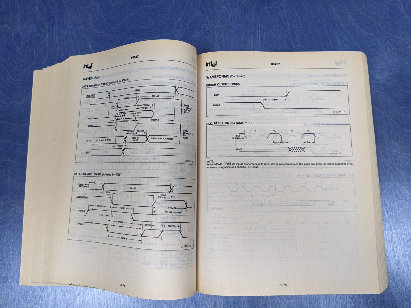1989 Intel Microprocessor and Peripheral Handbook Volume 1 OEM Book 230843-006