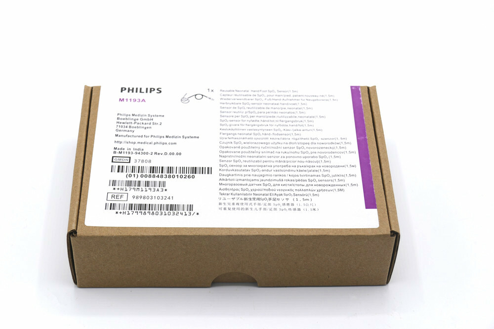 Philips M1193A Neonate Wrap SpO2 Sensor Original w/ Packing - LOT OF 30