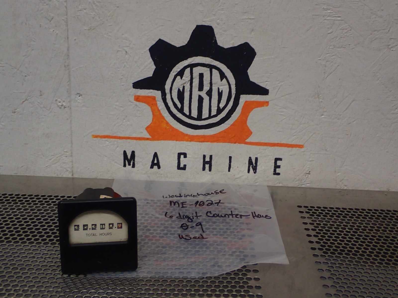 Westinghouse ME-1027 Style 1205874B Type RH-35 Hour Counter Used With Warranty