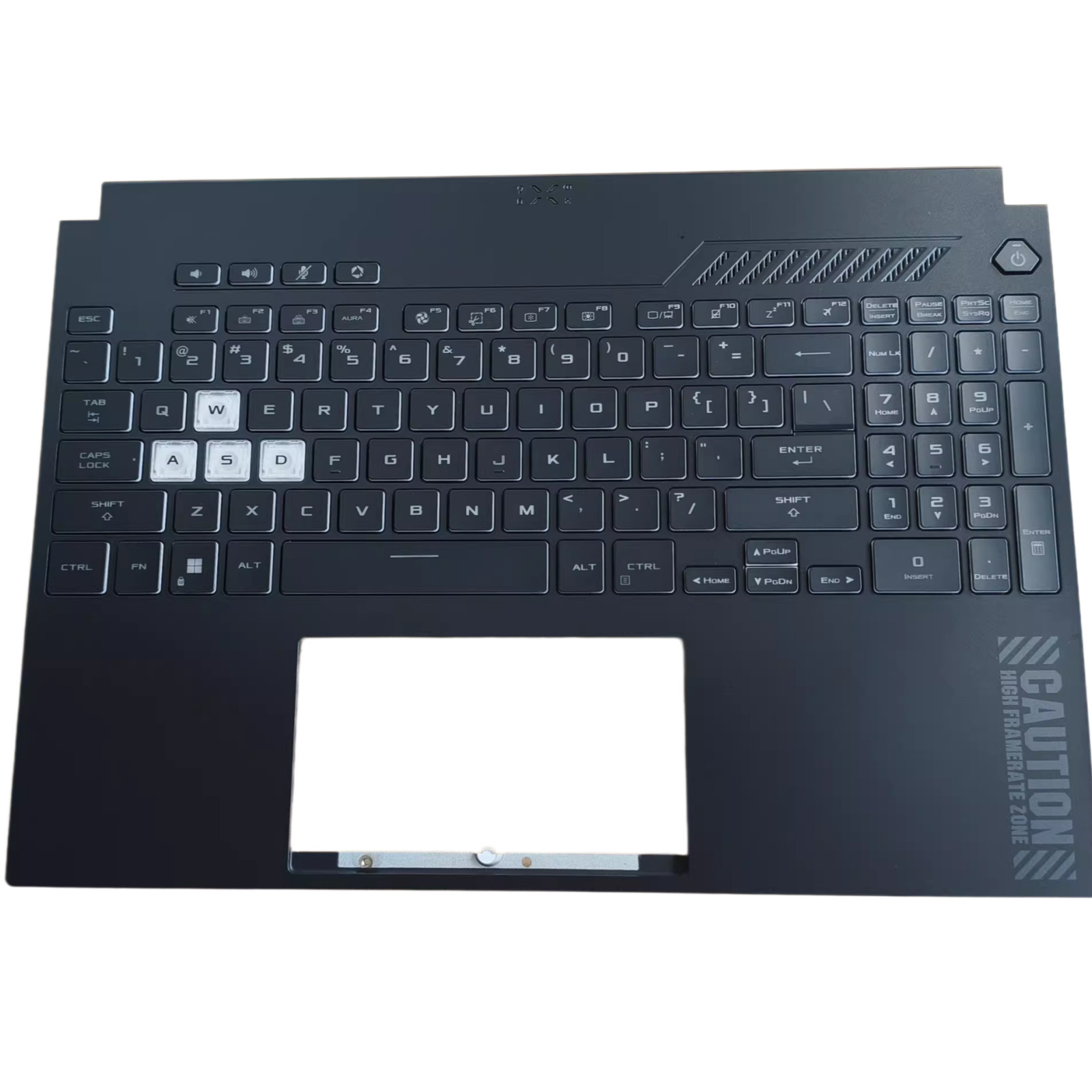New For ASUS TUF Gaming FX507 FA507 FX507Z A15 F15 Palmrest Backlit Keyboard USA