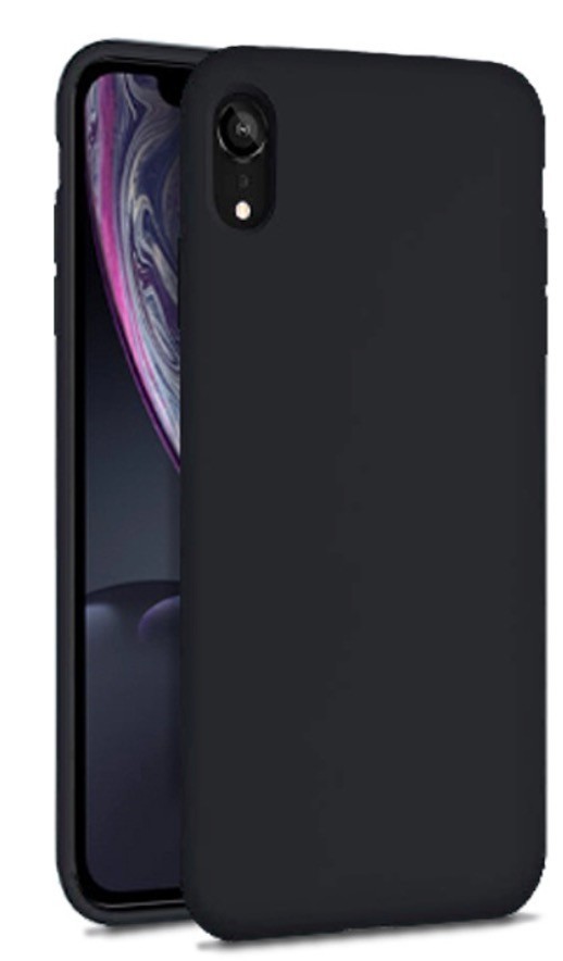 1PCS Silicone Phone Cover for iPhone 8 PLUS with BLACK Color