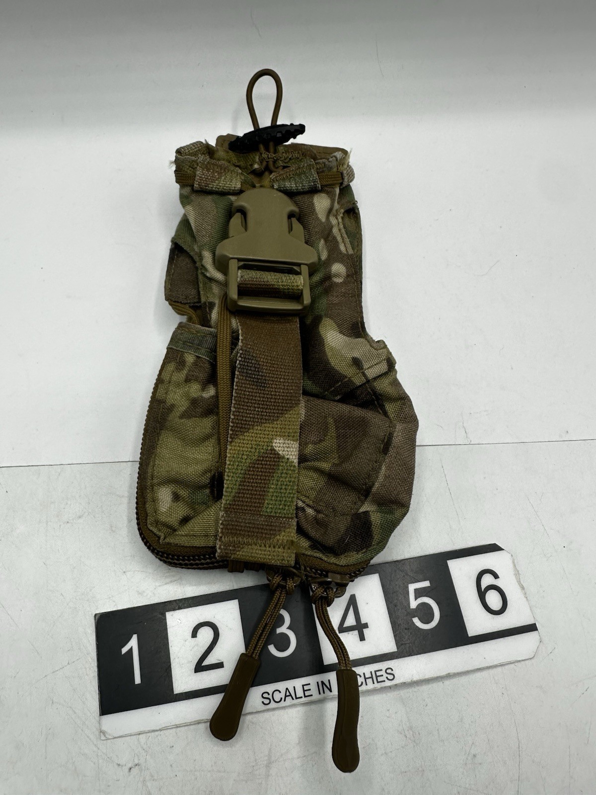 High Ground GEAR MULTICAM OCP Single Handed Drop Down PRC 152 Radio Pouch