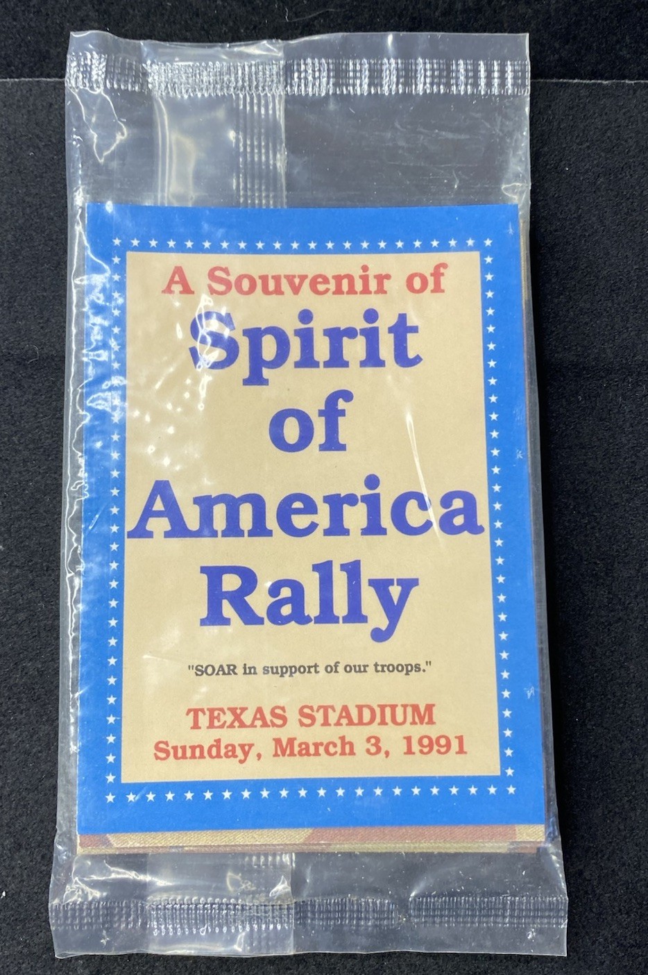 Trading Cards Sealed Set Spirit of America Rally Texas Stadium 1991 Free Ship