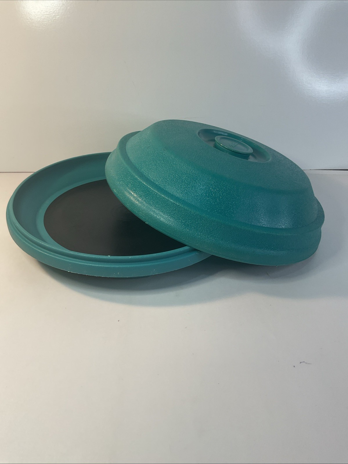 Aladdin Temp-Rite Heat On Demand Advantage Plate  And Cover ,Teal Blue ,USA