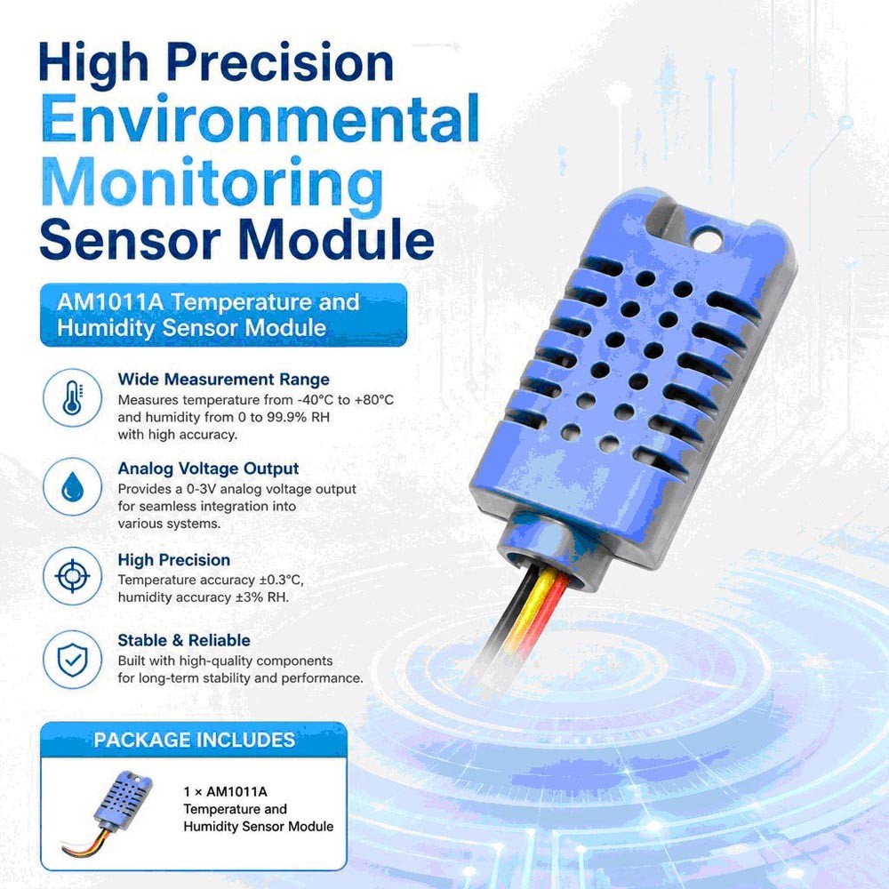Professional Analog Temperature and Humidity Sensor Module High Performance