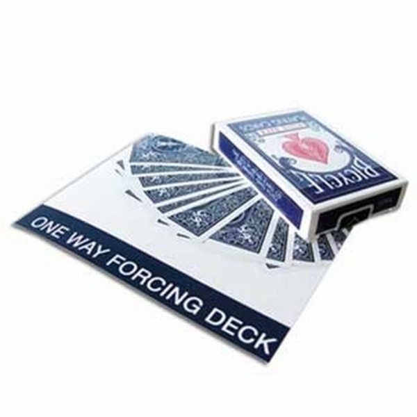 One Way Forcing Deck - All Jokers - Bicycle Poker Size Red or Blue Playing Cards