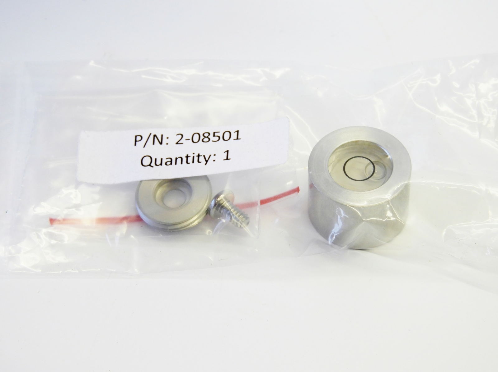 Circular Surface-Mount High-Temperature Mountable Level 13/16" x 9/16", Alum / G