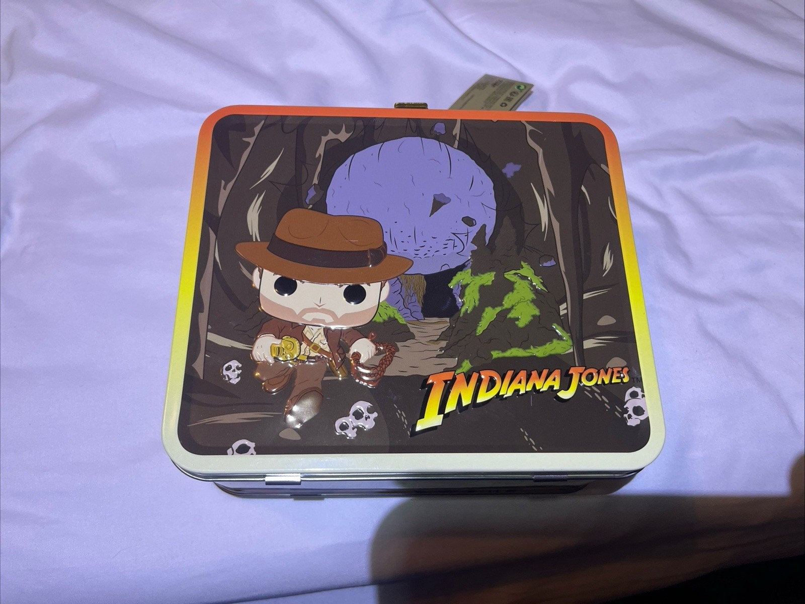 Funko Pop /Indiana Jones /Embossed Metal Lunchbox/ Harrison Ford.