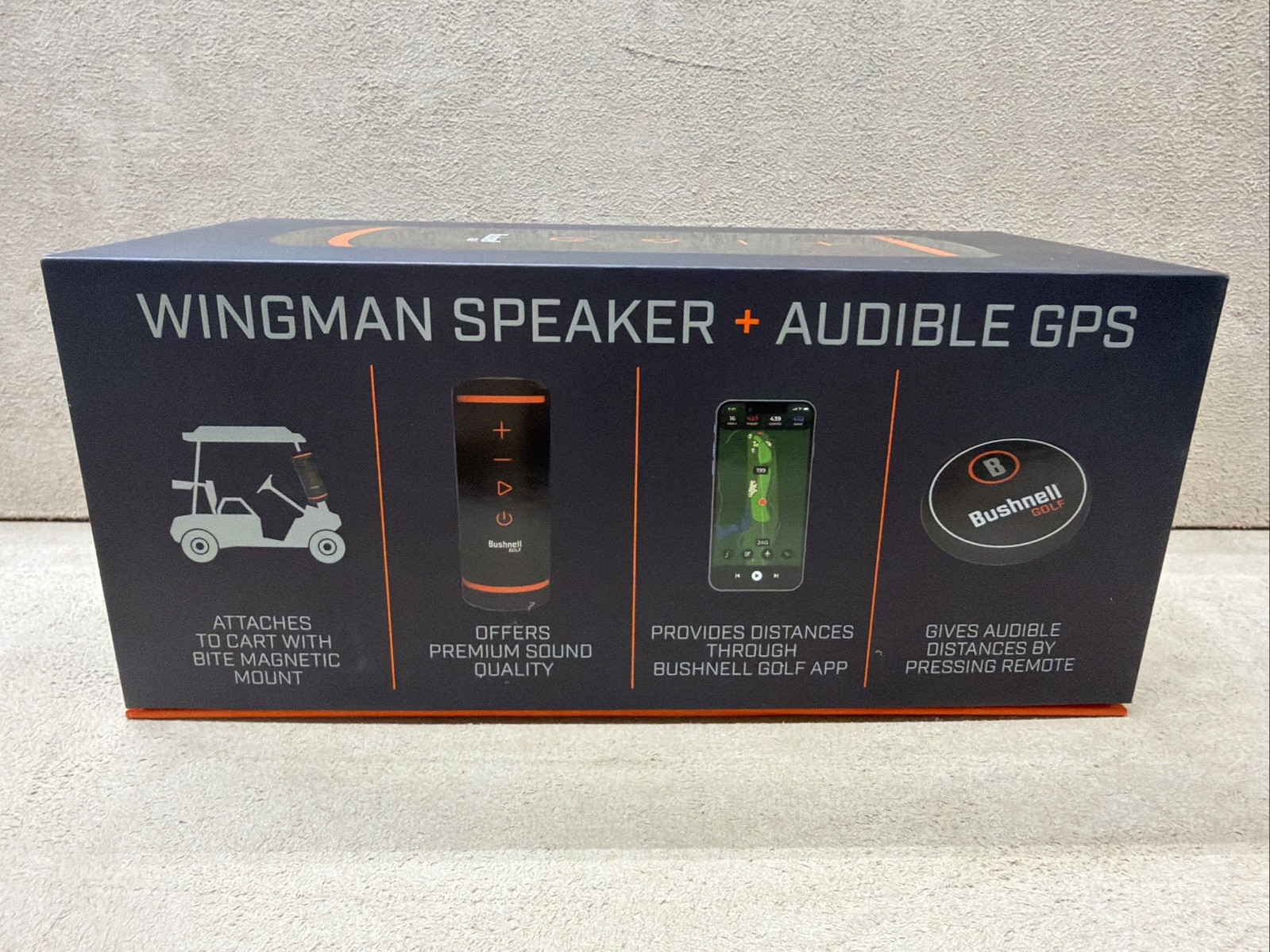 Bushnell Golf Wingman GPS Speaker 361910
