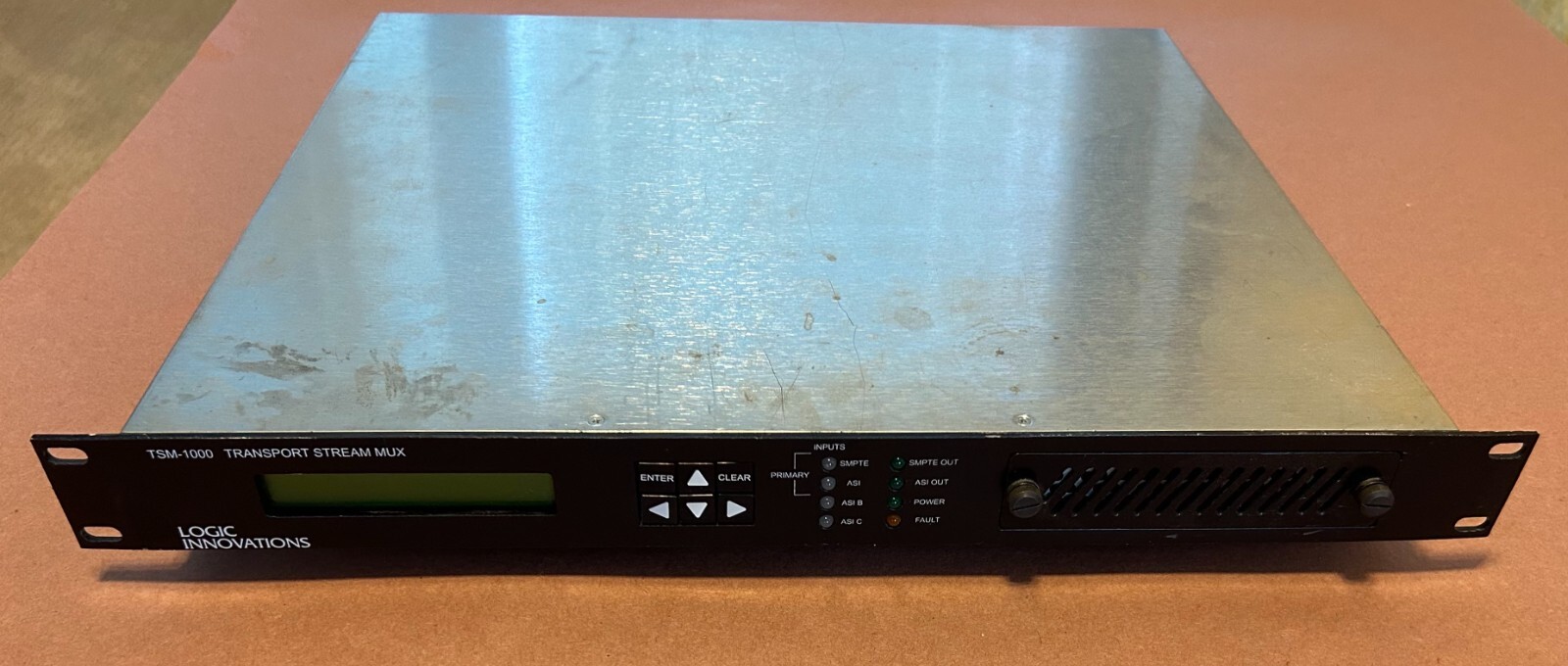 Logic Innovations TSM-1000  Multiplexer Transport Stream MUX Rack Unit
