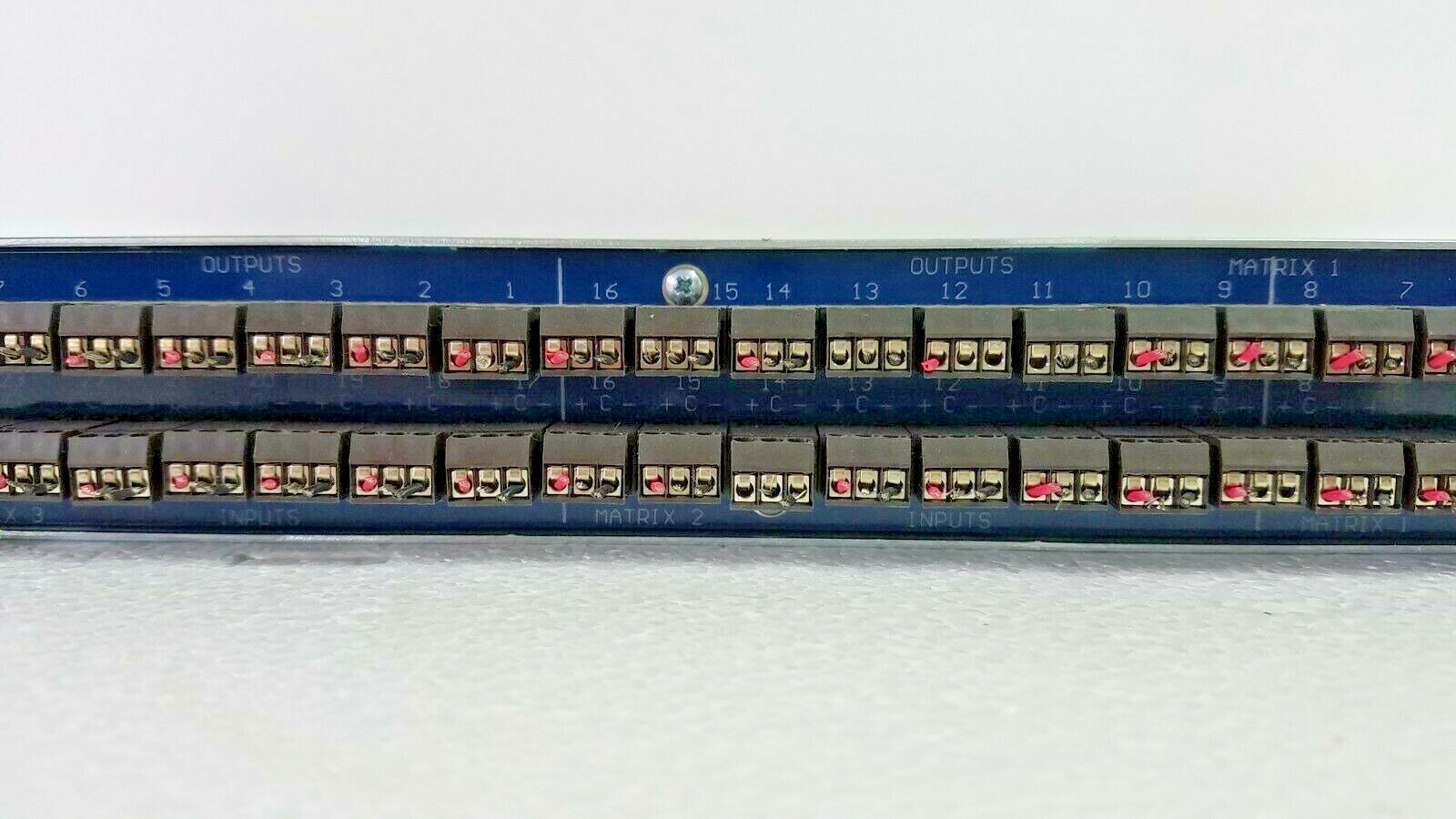 Sigma Technology Digital 32x32 2RU Audio Switcher Component MRX3232DA