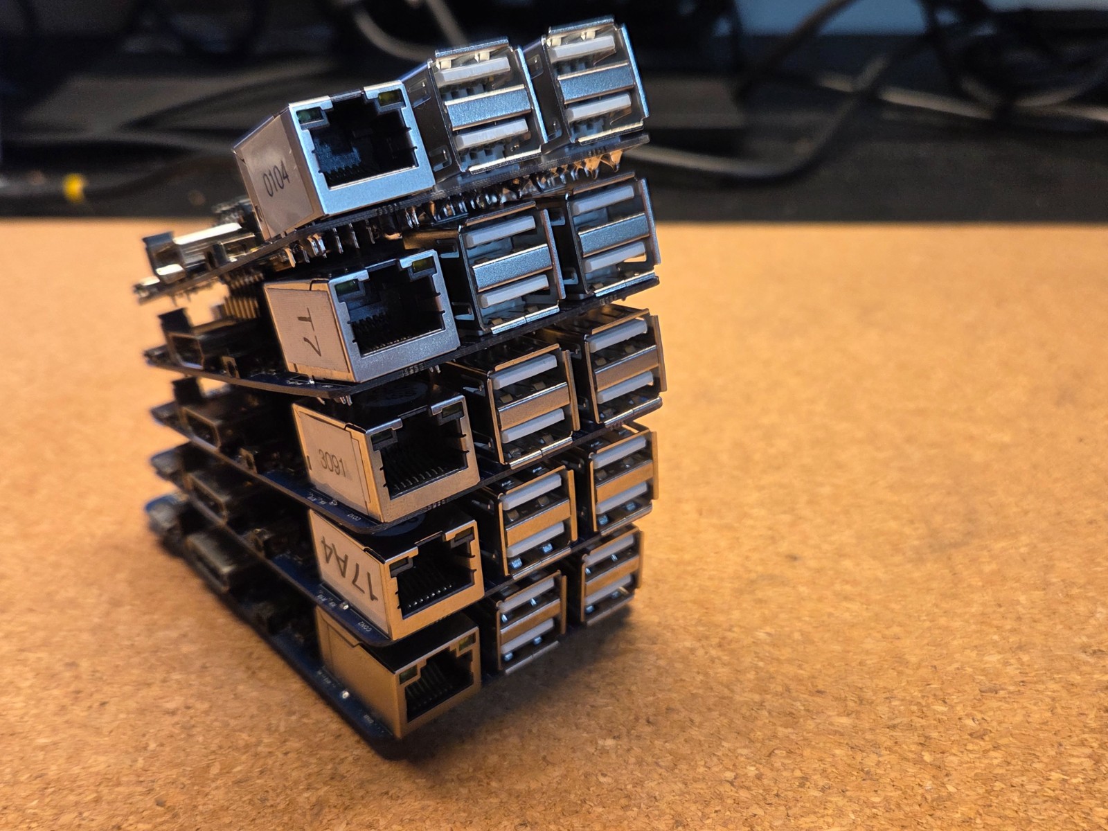 Lot of Five (5) - Hardkernel ODroid-c1+
