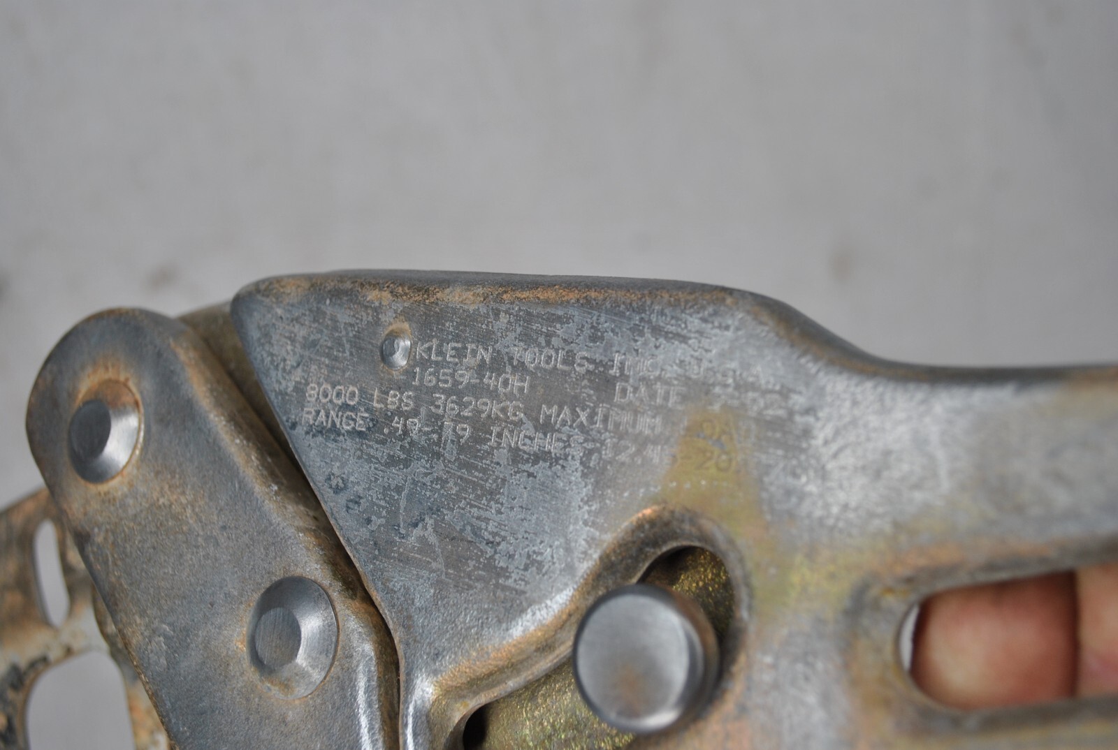 KLEIN TOOL PULLING GRIP 1659 40H cable puller tool lineman tool