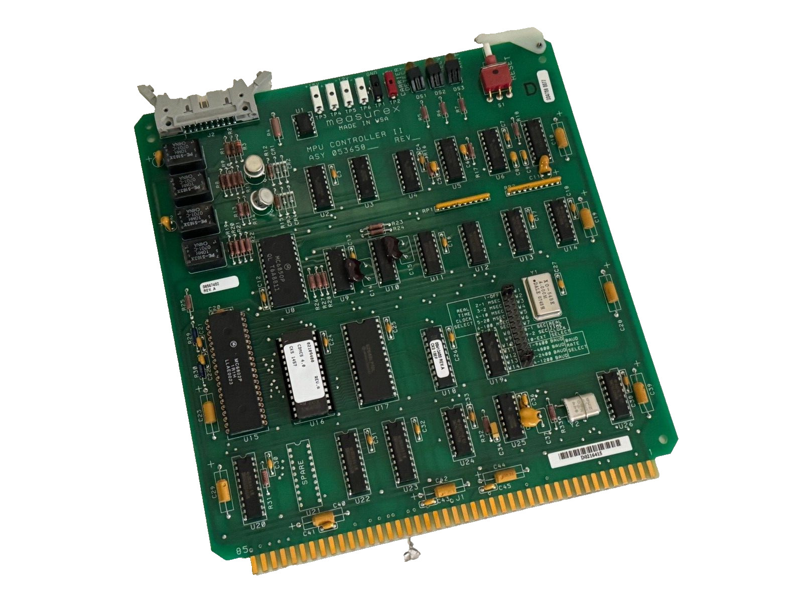 NEW Measurex 08567407 REV. A MPU Controller II