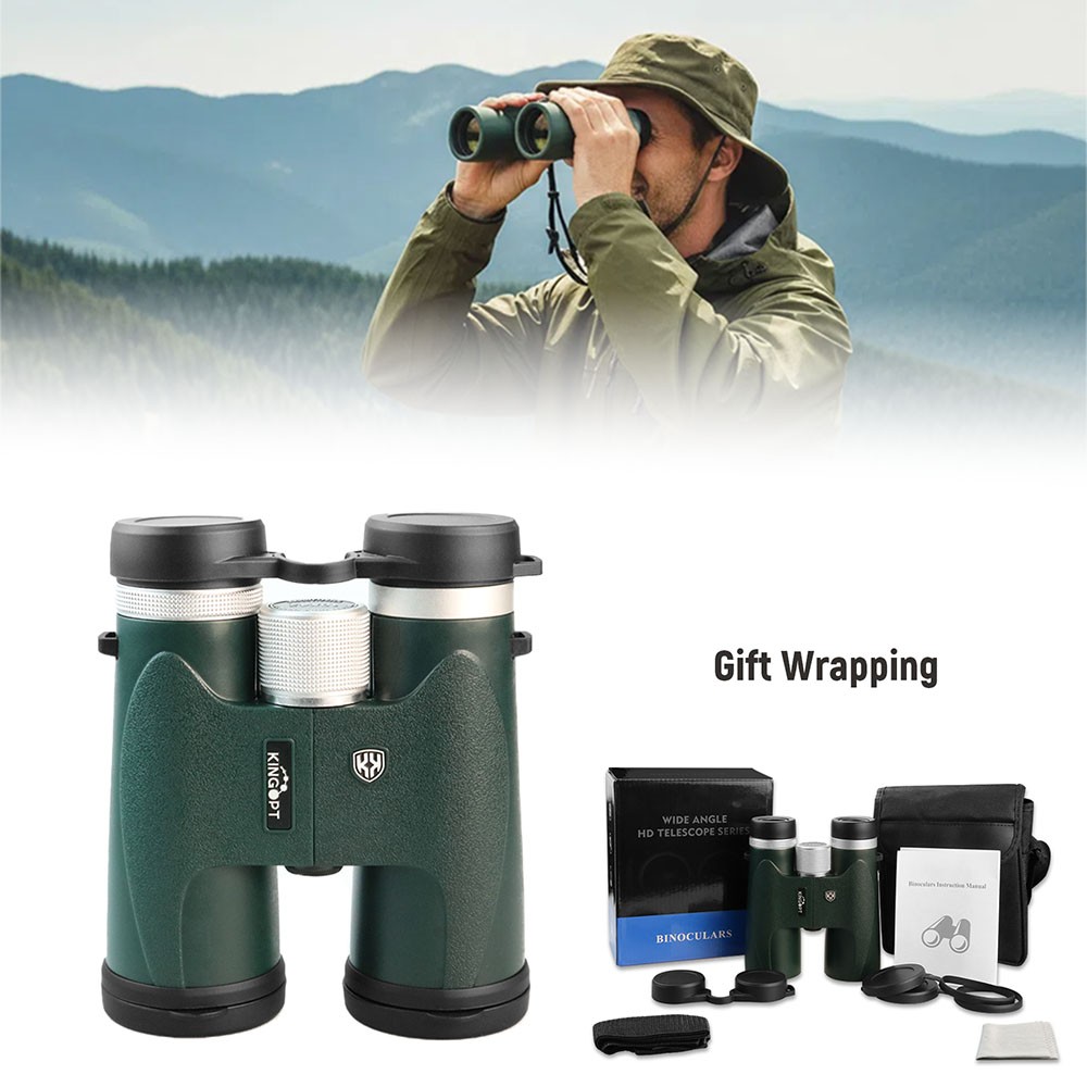 HD 10x42 BK7 Waterproof Fogproof Drop Resistant Binocular Objective Optics